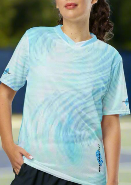 Water Swirl Pattern - Sport Shirt/Top - NEW!