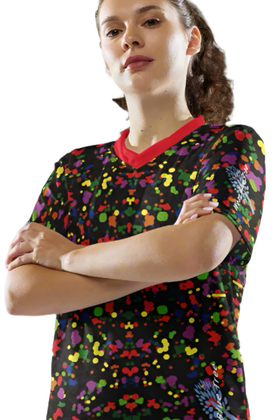 Color Dots Amoeba Sports Shirt/Top