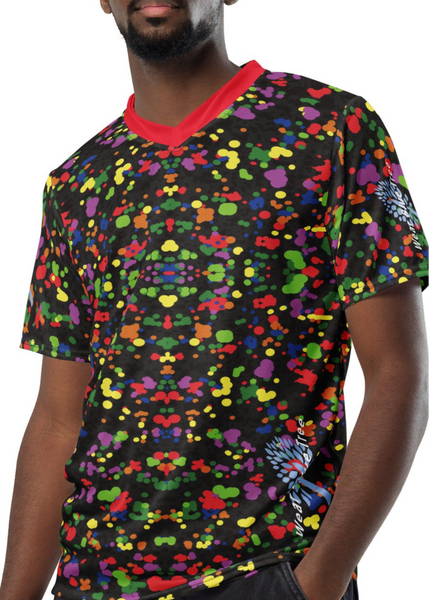 Color Dots Amoeba Sports Shirt/Top