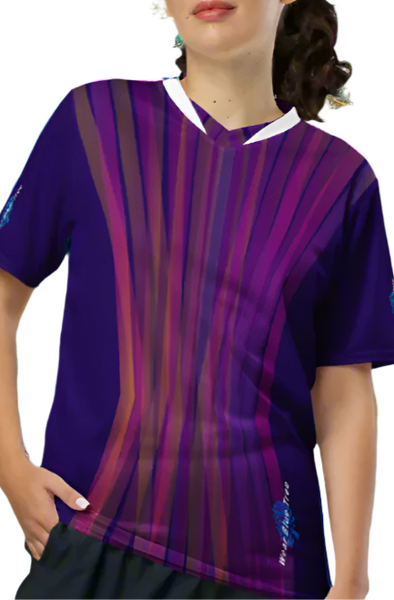 Rainbow Short Sleeve Sport Top - Slim Look - NEW!