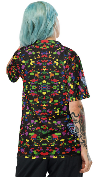 Color Dots Amoeba Sports Shirt/Top