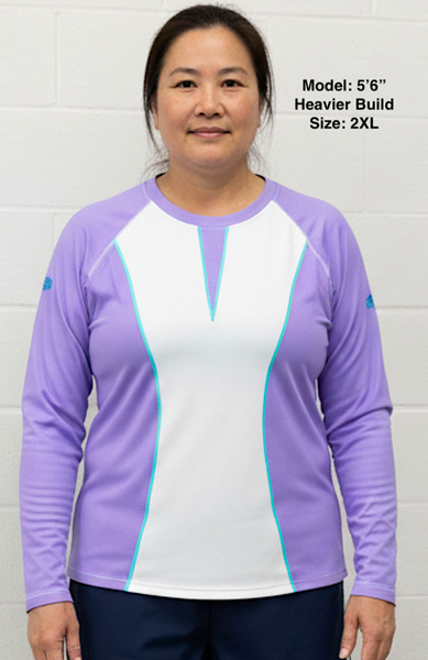 V Neck Style - Long Sleeve Slim Design - NEW