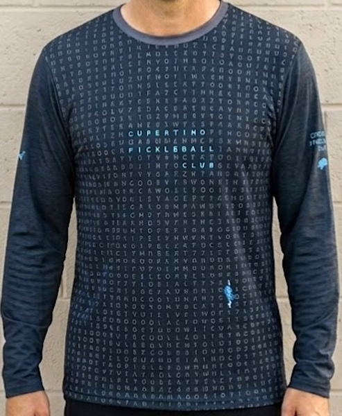 Pickleball Patterns Stealth - CPC Special Edition - Unisex Long Sleeve