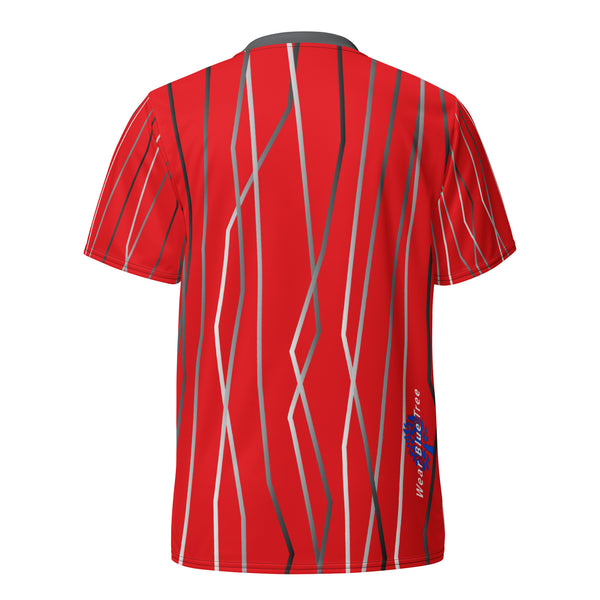 Verticle Red X Sport Shirt