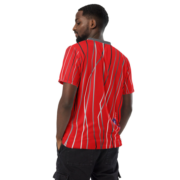 Verticle Red X Sport Shirt