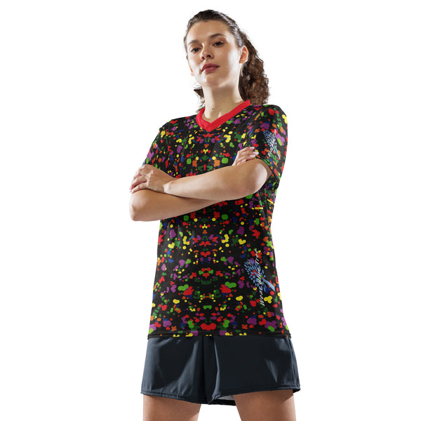 Color Dots Amoeba Sports Shirt/Top