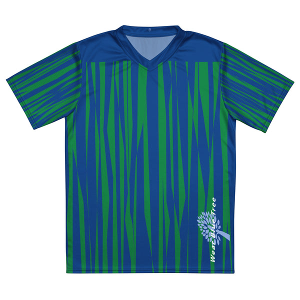Verticle Blue/Green Sport Shirt