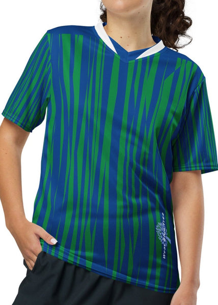 Verticle Blue/Green Sport Shirt