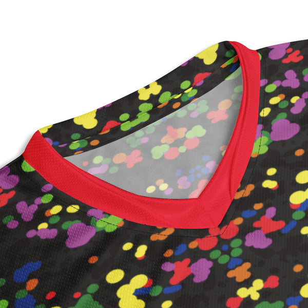 Color Dots Amoeba Sports Shirt/Top