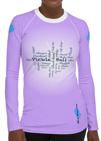 Pickleball Lavender - Long Sleeve