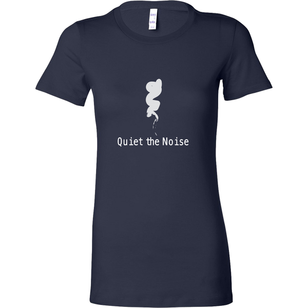 Quiet the Noise - Bella Womens Shirt - Wear Blue Tree