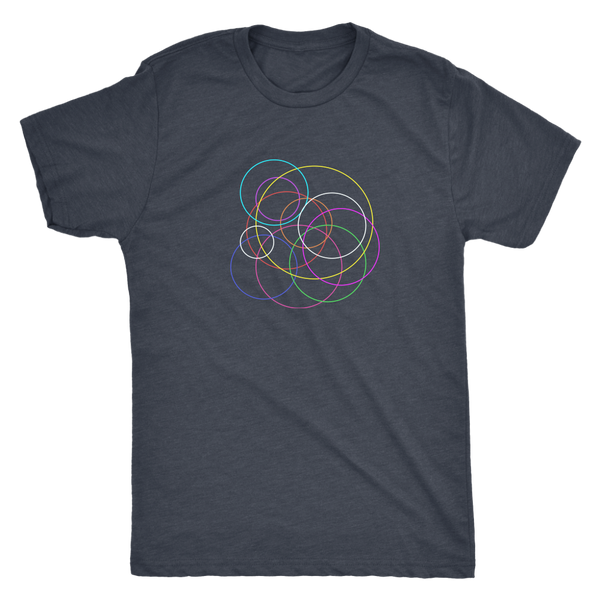 Intersecting Circles - Short sleeve t-shirt