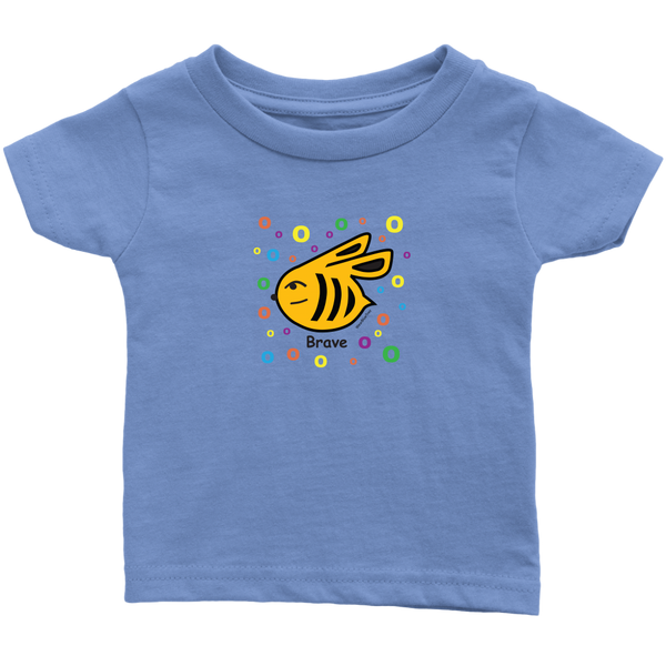 Bee Brave - Infant Tee Shirt - Wear Blue Tree
