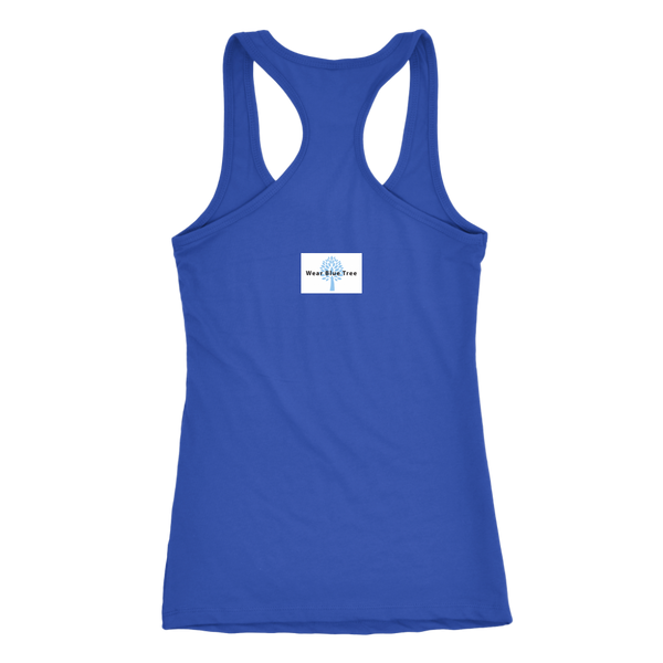 Nature's Texture - Racerback Tank - Wear Blue Tree