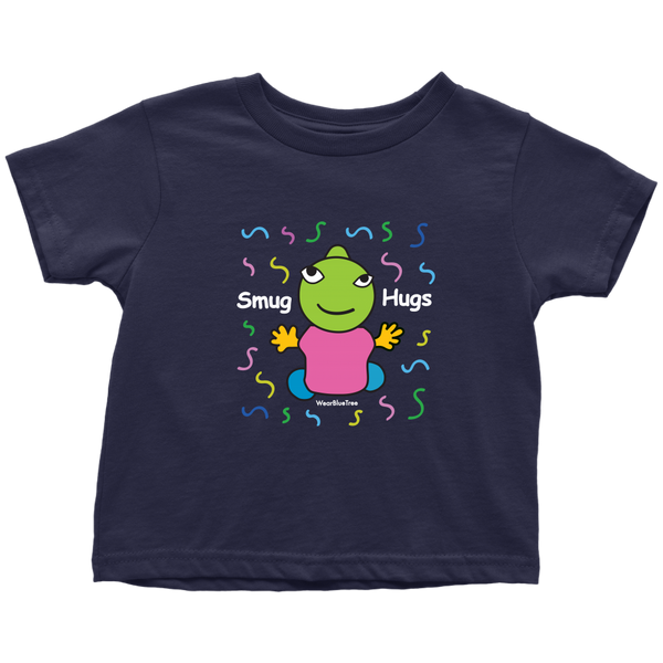 Smug Hug - Toddler T-Shirt - Wear Blue Tree