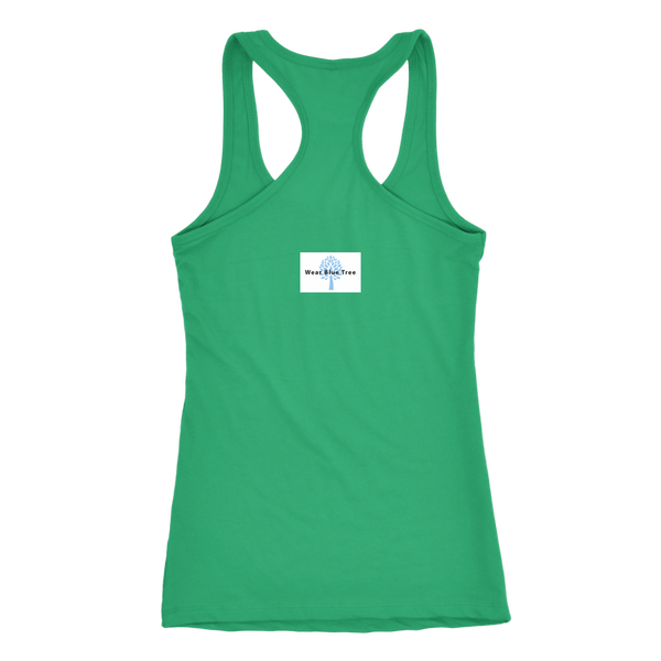 Nature's Texture - Racerback Tank - Wear Blue Tree